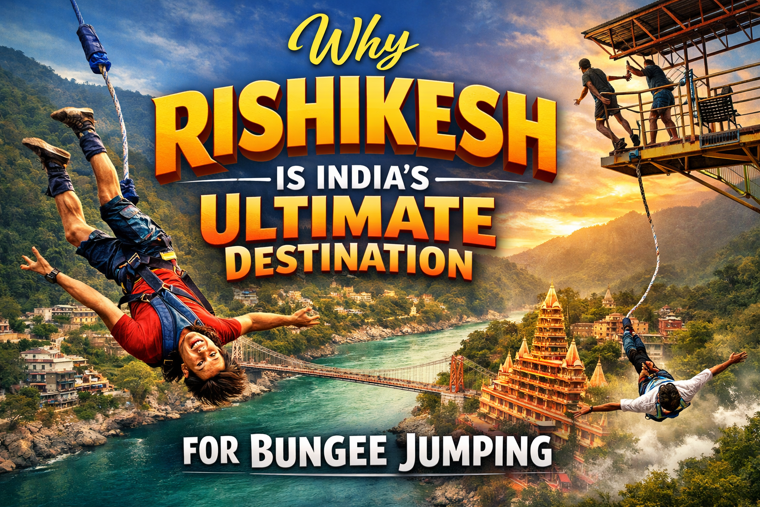Why Rishikesh is India’s Ultimate Destination for Bungee Jumping