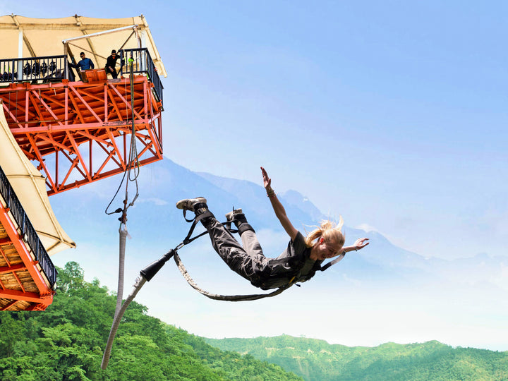 Bungee Jumping in Rishikesh