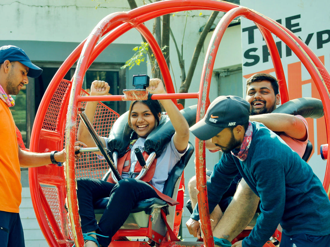 Reverse Bungee in Rishikesh
