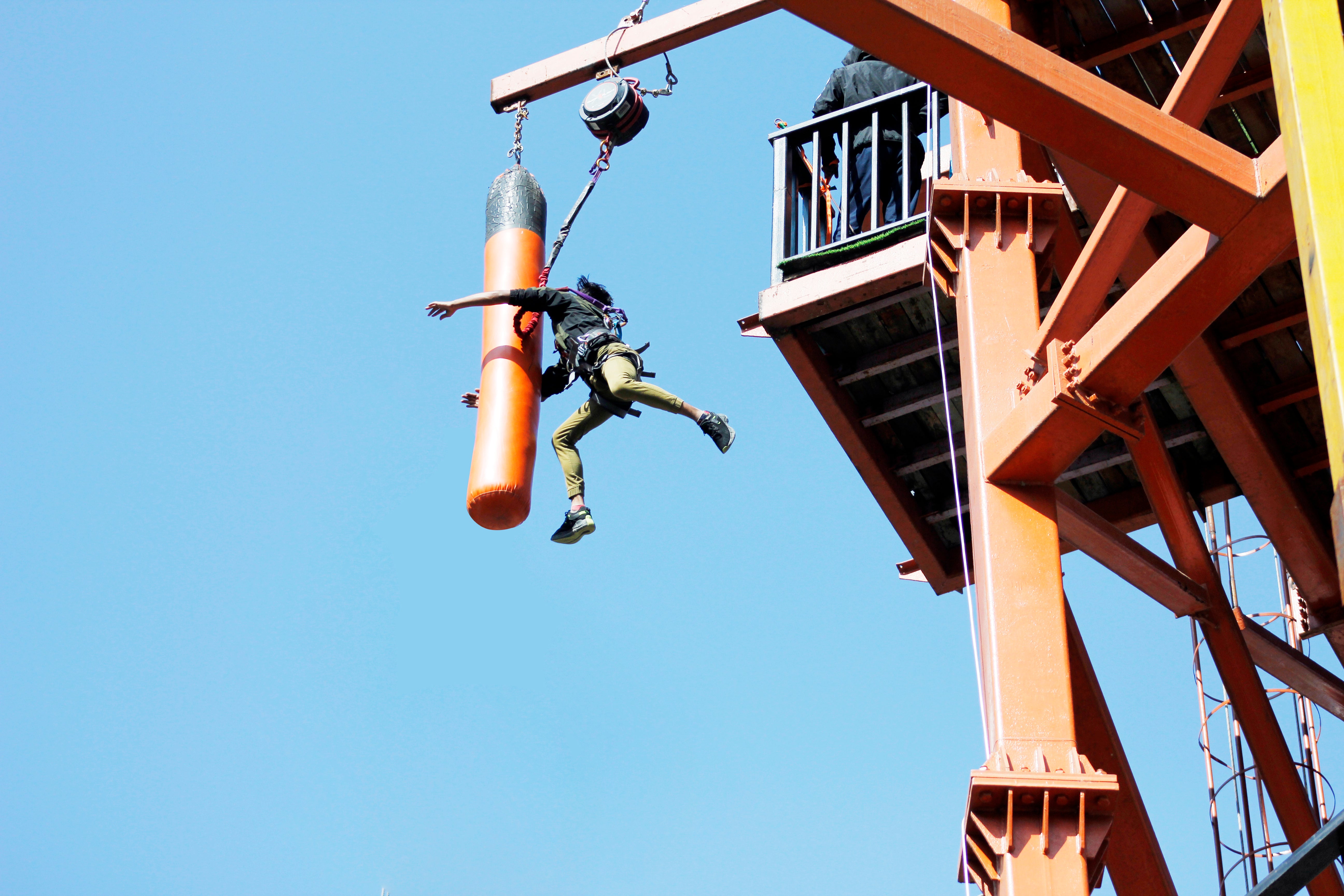 Quick Jump Machine Quick Jump Adventure Activity in Rishikesh | Thrill Factory