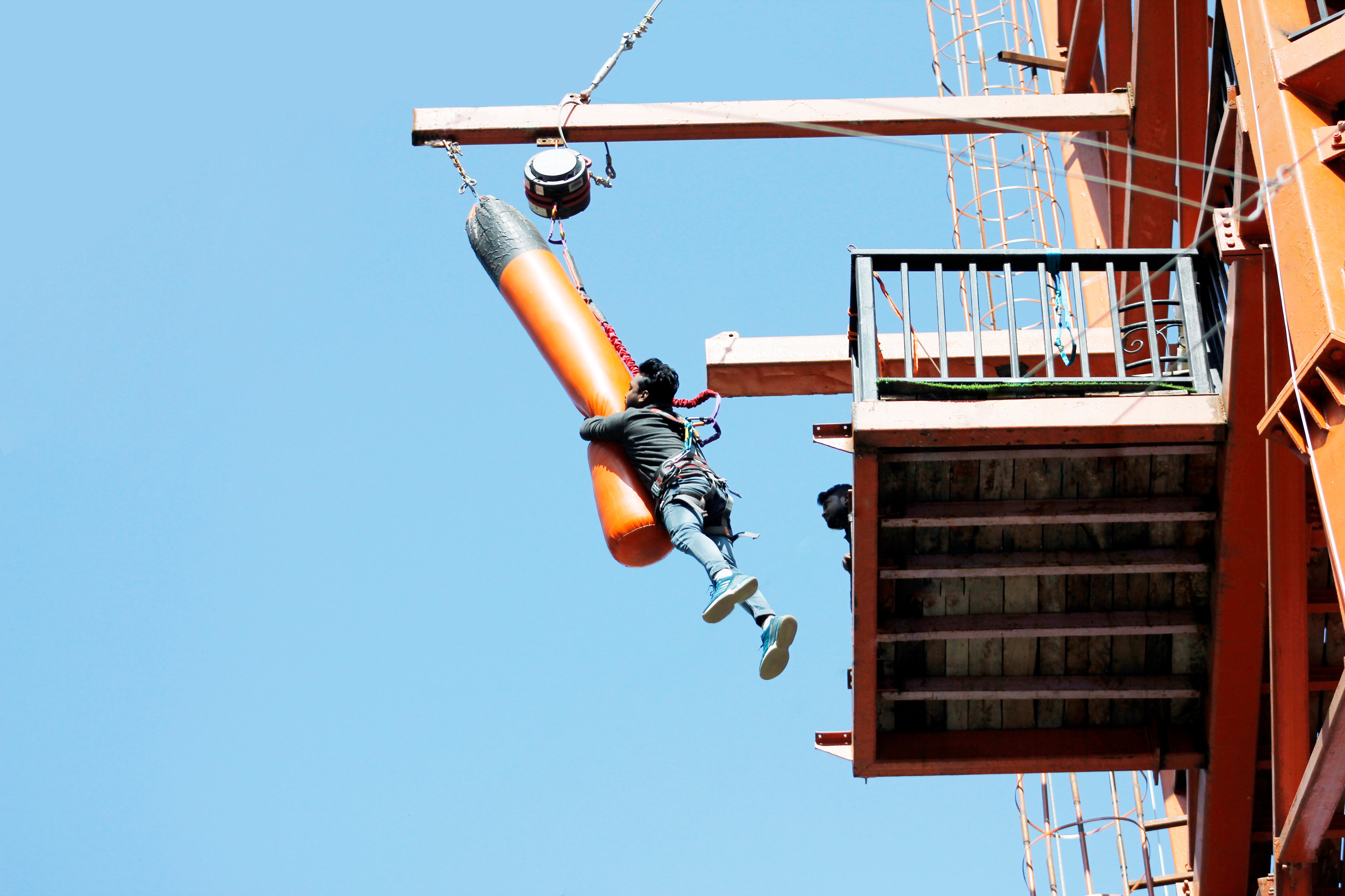 Quick Jump Adventure Activity in Rishikesh | Thrill Factory
