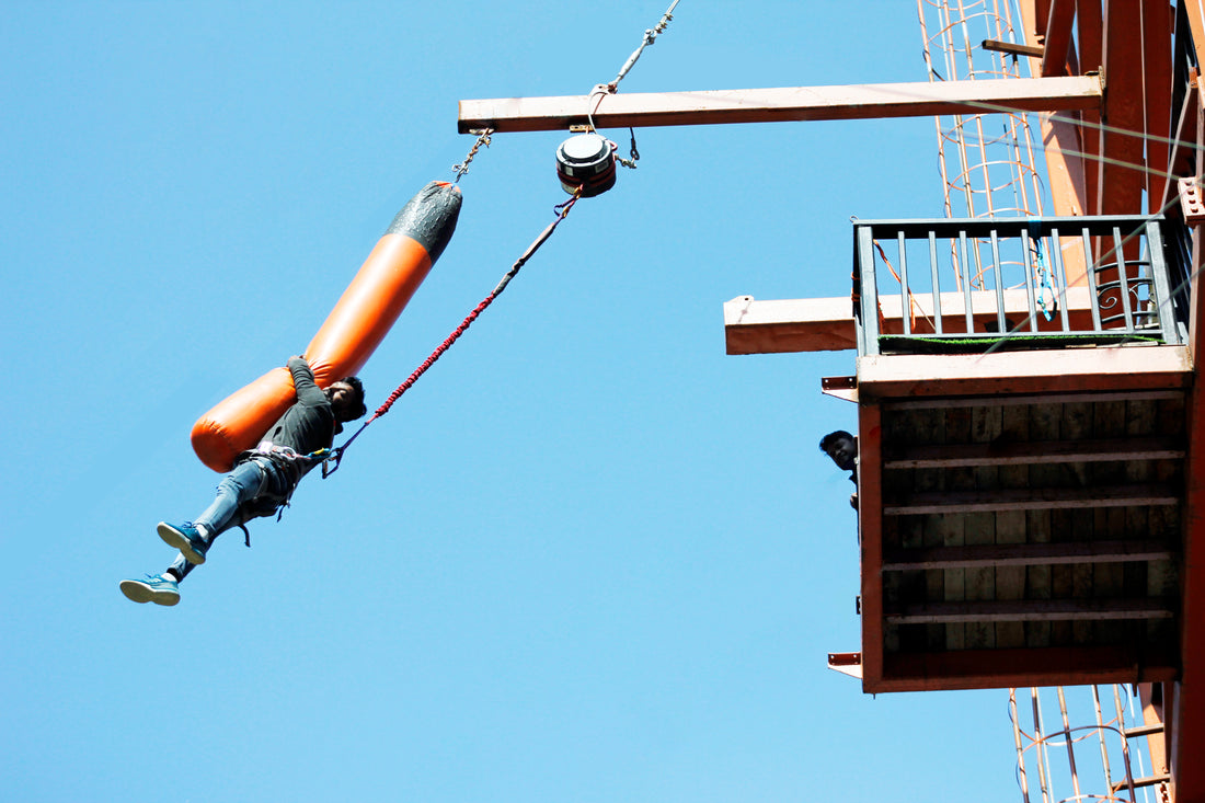 Quick Jump Machine Quick Jump Adventure Activity in Rishikesh | Thrill Factory