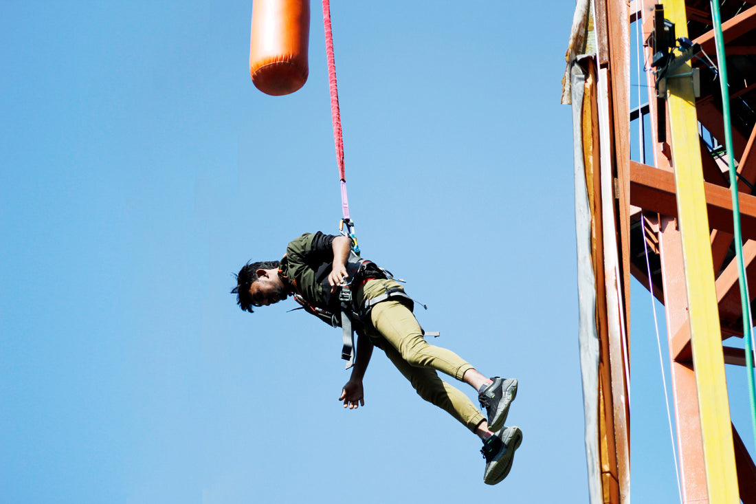 Quick Jump Machine Quick Jump Adventure Activity in Rishikesh | Thrill Factory
