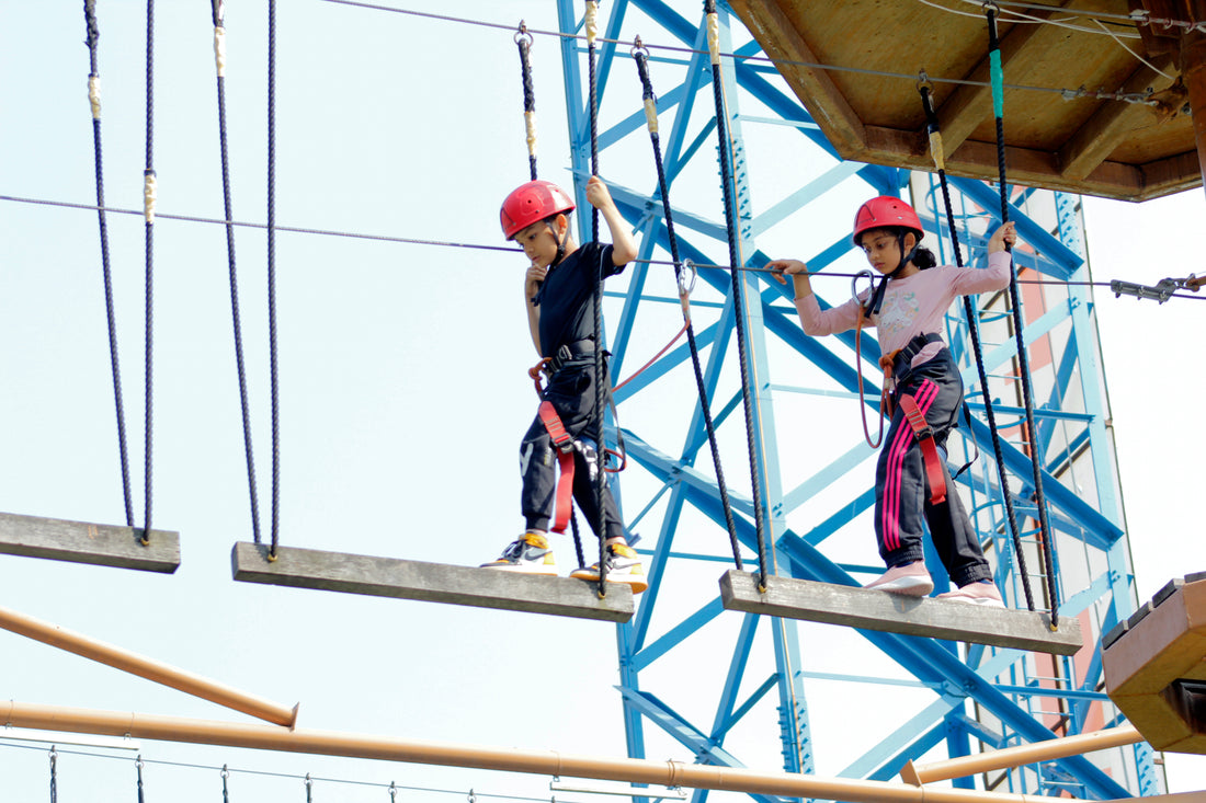 New Ropes Activty Rope Course Adventure Activity in Rishikesh | Thrill Factory