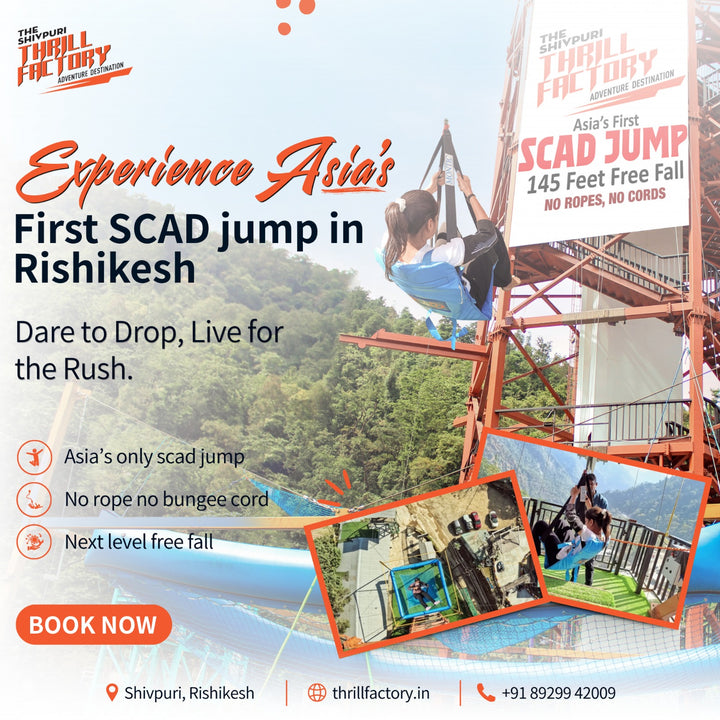 SCAD Jump from Germany! Next-level of bungee jumping-no rope, no bungee cord.